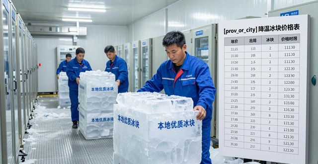 济源降温冰块多少钱一吨?本地制冰厂报价来了