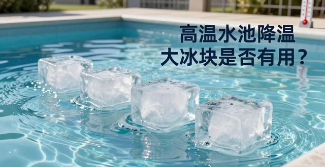 济源高温水池降温大冰块,到底管不管用?